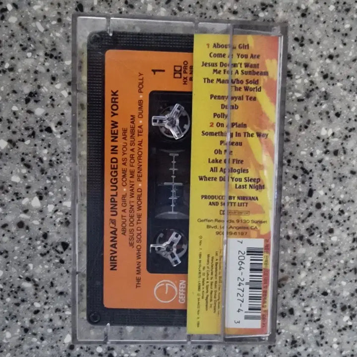 [BUNJANG] Nirvana Unplugged in New York Cassette Tape / 너바나 Nirvana / Unplugged in New York [카세트 테이프]