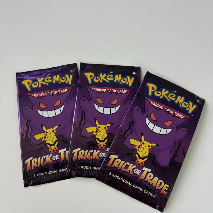 [BUNJANG] Pokemon Halloween Limited Edition Card 3-Pack (Sealed) / 포켓몬 할로윈 카드 한정판 3팩 판매