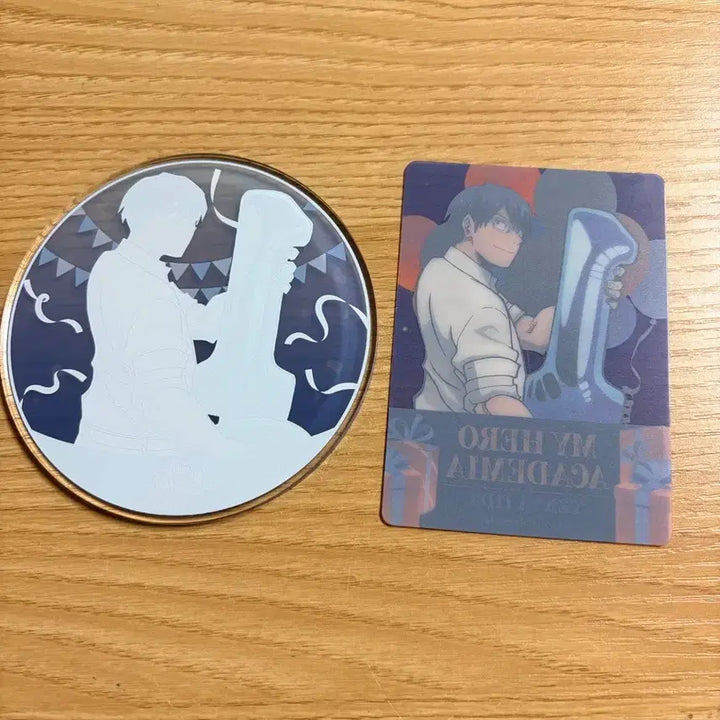 [BUNJANG] My Hero Academia 10th Anniversary Tenya Iida Acrylic Coaster &amp; Translucent Photocard / 나히아 10주년 이이타 텐야 아크릴 코스터/반투명 포카