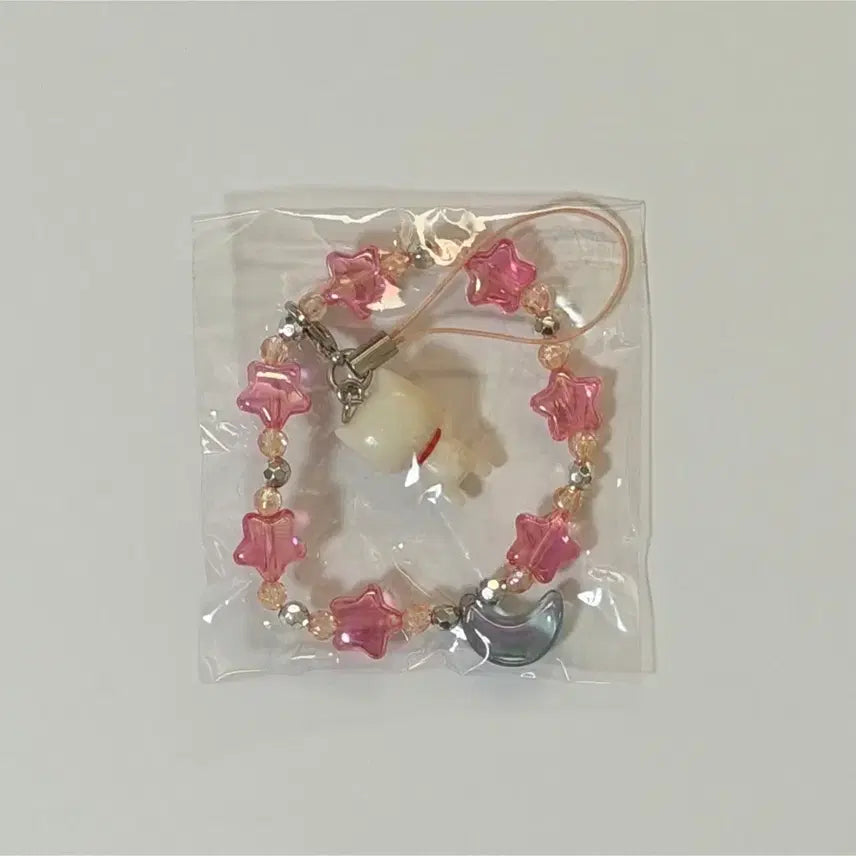 [BUNJANG] Full Moon Wo Sagashite Staricch Strap Keychain (Magazine Appendix) / 달빛천사 리본 잡지 부록 타토 스트랩 키링