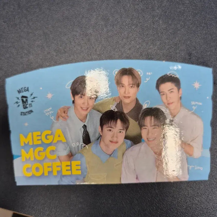 [BUNJANG] EXO Megacoffee Bundle Set 2 Photocards / 엑소 메가커피 컵홀더 2장 일괄