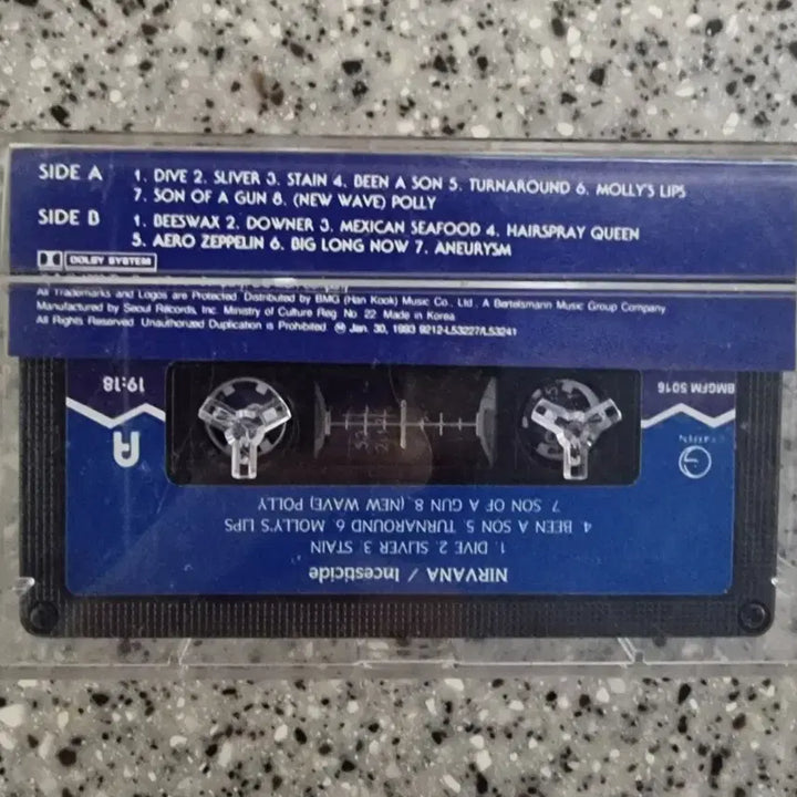 [BUNJANG] Nirvana Incesticide Cassette Tape / 너바나 Nirvana / Incestucide [카세트 테이프]