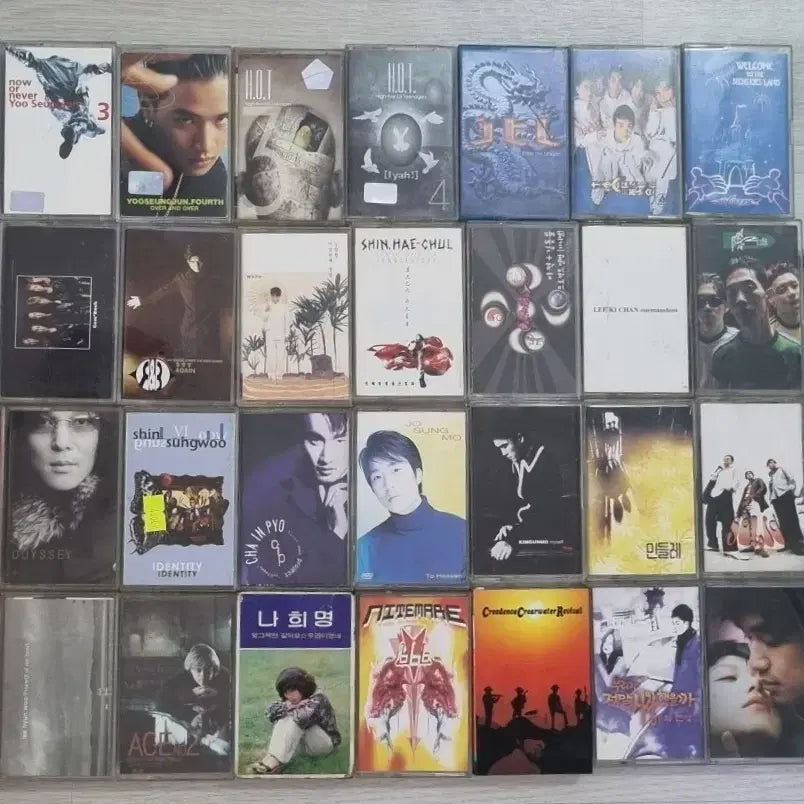 [BUNJANG] Cassette Tapes Bundle Set / 카세트테이프 40장 일괄 판매합니다