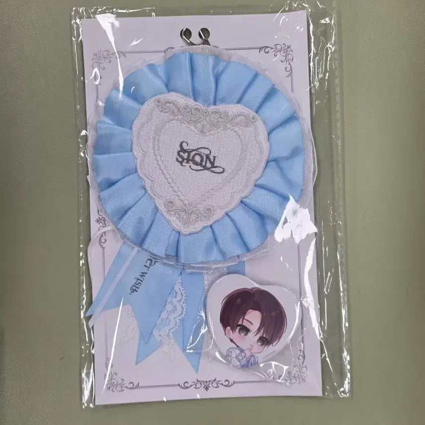 [BUNJANG] NCT WISH Sion Rosette Badge (Sealed) / 엔시티위시 일본 팬미팅 MD 시온 로제트 미개봉
