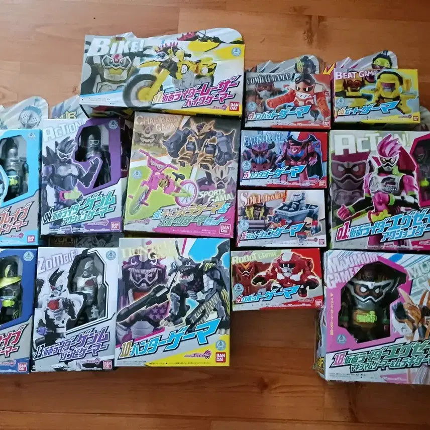 [BUNJANG] Kamen Rider Ex-Aid Level Up Rider Figure Set / 가면라이더 이그제이드 레벨업라이더 피규어세트