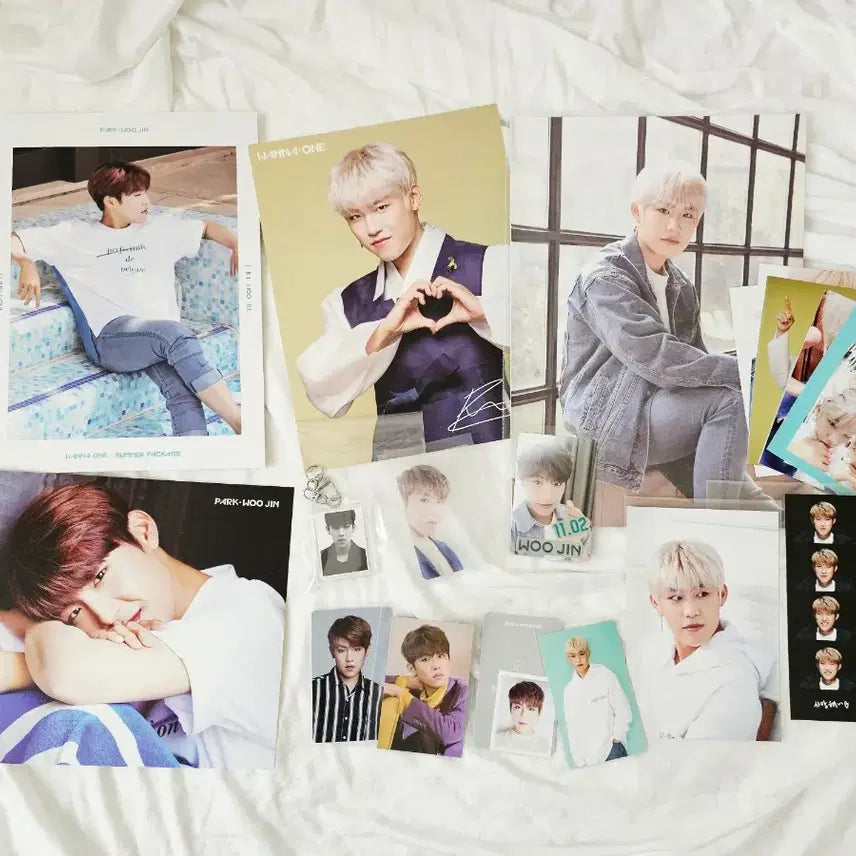[BUNJANG] Wanna One Park Woojin AB6IX Bundle Set / [일괄 양도] 워너원 박우진 / AB6IX 에이비식스 / WANNAONE