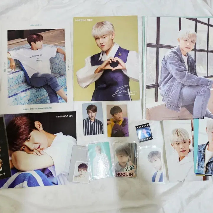 [BUNJANG] Wanna One Park Woojin AB6IX Bundle Set / [일괄 양도] 워너원 박우진 / AB6IX 에이비식스 / WANNAONE