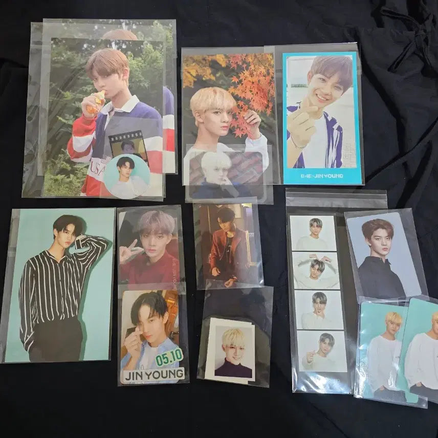 [BUNJANG] Wanna One Bae Jinyoung CIX Photocard &amp; Postcard Bundle Set / 워너원 배진영 / cix / WANNAONE