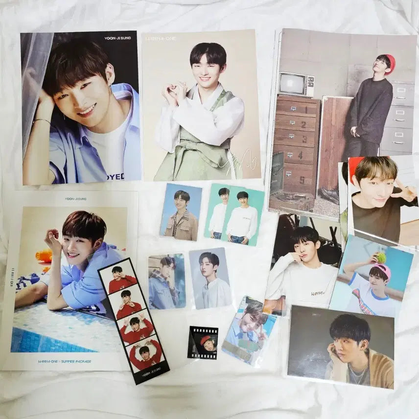[BUNJANG] Wanna One Yoon Jisung Bundle Set / 워너원 (일괄) WANNA ONE / 윤지성