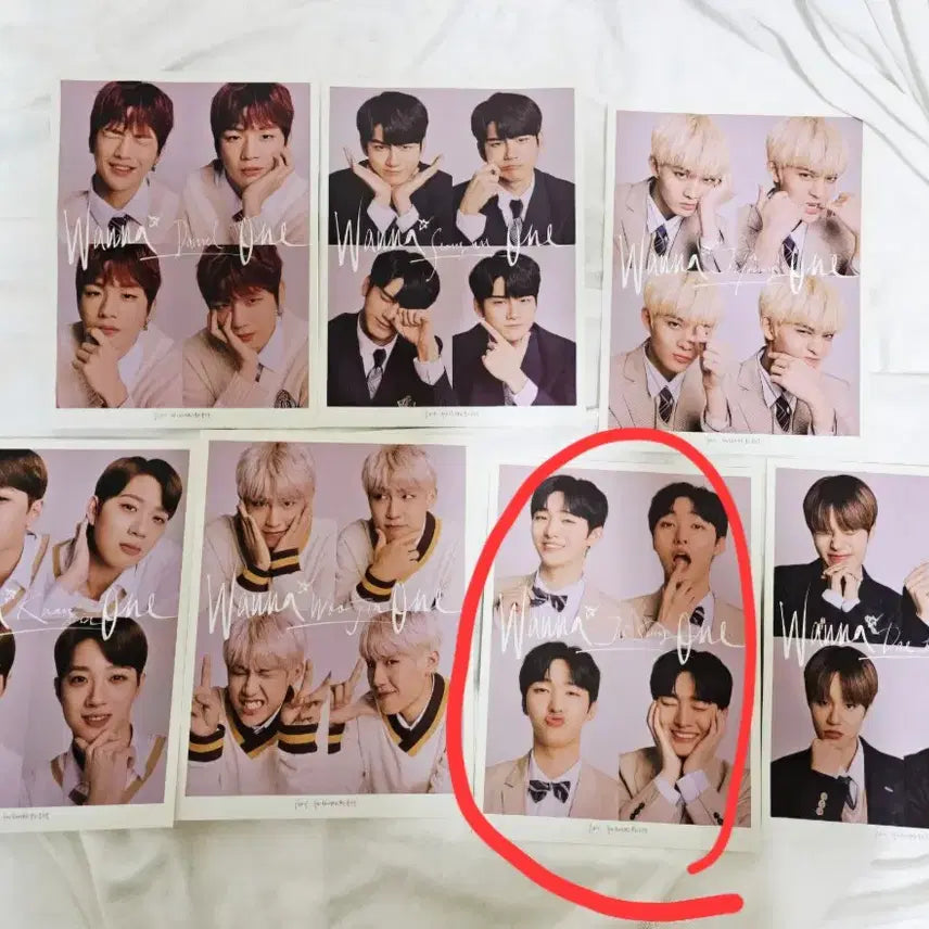 [BUNJANG] Wanna One Yoon Jisung Bundle Set / 워너원 (일괄) WANNA ONE / 윤지성