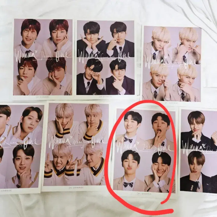 [BUNJANG] Wanna One Yoon Jisung Bundle Set / 워너원 (일괄) WANNA ONE / 윤지성