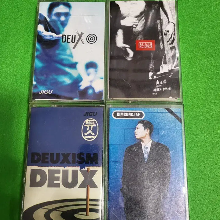 [BUNJANG] DEUX Kim Sung-jae Cassette Tape Set (4 pieces) / 듀스(DEUX), 김성재 카세트 테이프 4개