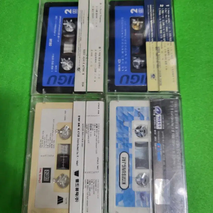 [BUNJANG] DEUX Kim Sung-jae Cassette Tape Set (4 pieces) / 듀스(DEUX), 김성재 카세트 테이프 4개