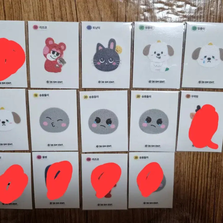 [BUNJANG] RIIZE Stickers Bundle Set / 라이즈띠부씰판매
