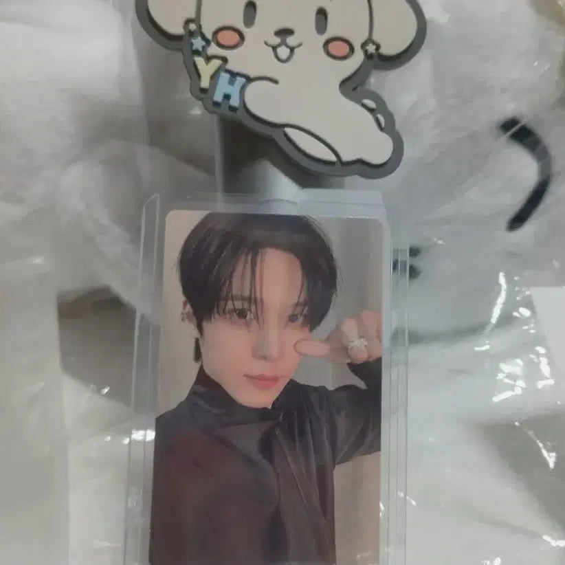 [BUNJANG] ATEEZ Yunho Light Stick Deco Set (Unopened) / 에이티즈 윤호 팬미팅 응원봉 데코 : 포카포함