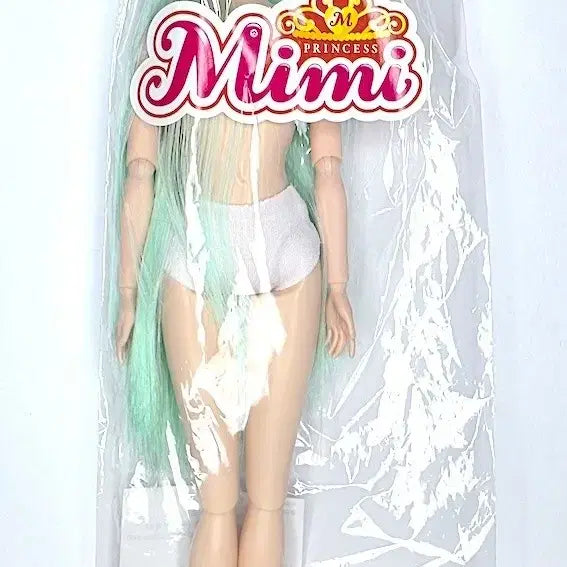[BUNJANG] Mimi World Custom Articulated Doll Mint Hair / 무배 / 미미월드 커스텀 관절 민트머리