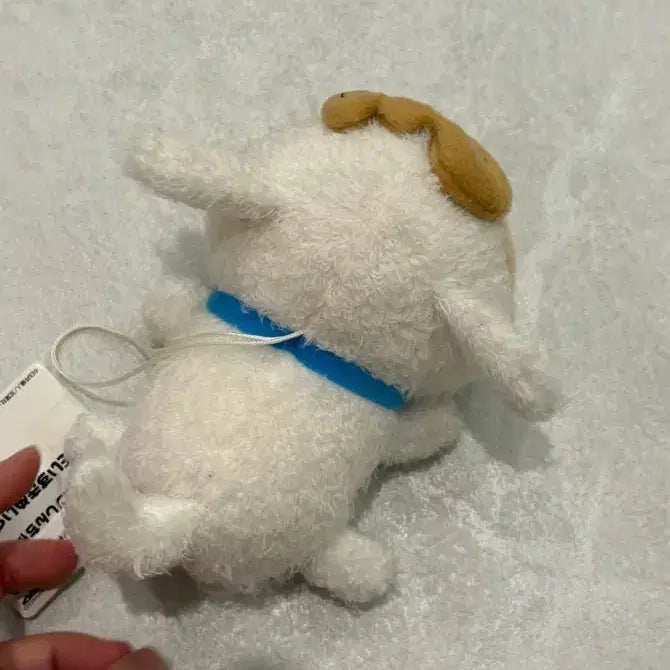 [BUNJANG] Crayon Shin-chan Chibi Characters Shiro &amp; Nino Plush Keychain / 짱구는못말려 짱아흰둥이인형, 키링