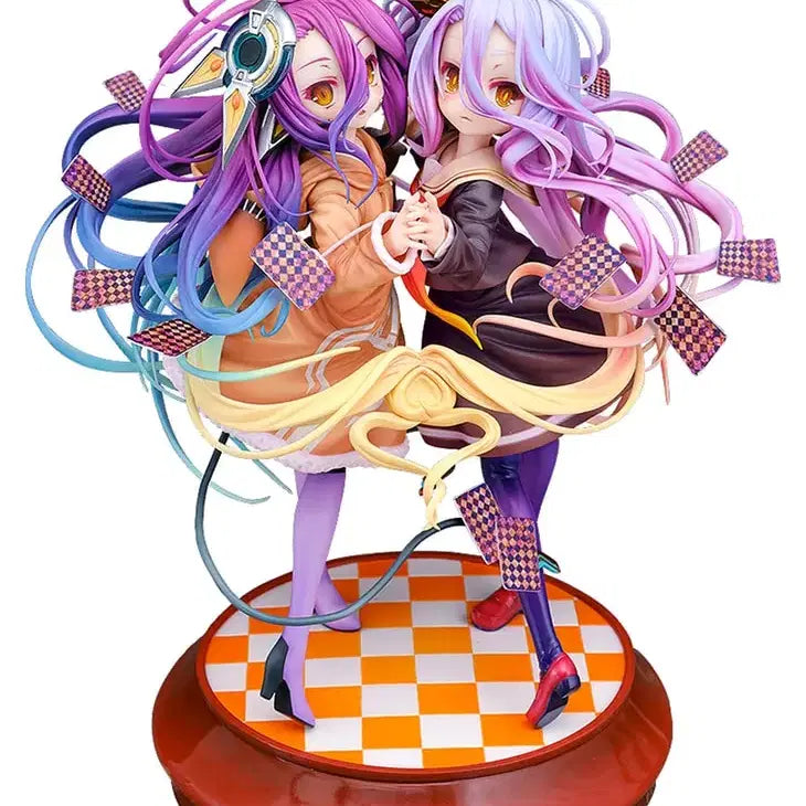 [BUNJANG] No Game No Life Zero Shiro &amp; Shuvi 1/7 Scale Figure / 노게임 노라이프 제로 시로 &amp; 슈비 1/7 판매