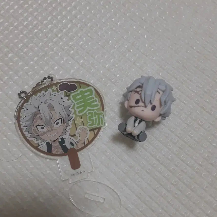 [BUNJANG] Demon Slayer Sanemi Shinazugawa Acrylic Standee &amp; Petatto Set / 사네미 아크릴 스탠드 + 펫탓토
