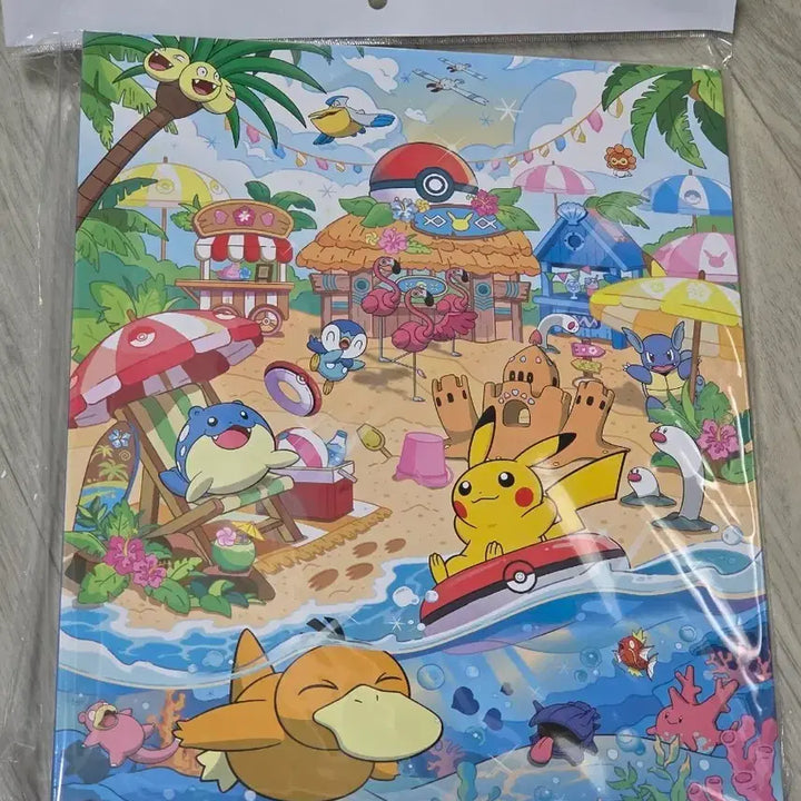 [BUNJANG] Pokemon Busan Pop-Up Chilling Beach Collection File / 포켓몬 부산 팝업 - <칠링 비치> 컬렉션 파일