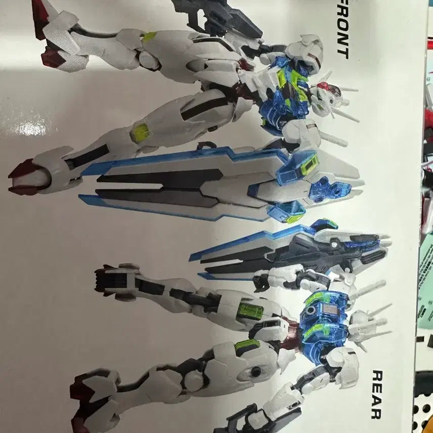 [BUNJANG] Full Mechanics 1/100 Gundam Aerial Solid Clear Model Kit / 풀메카닉스 에어리얼 솔리드 클리어 건담