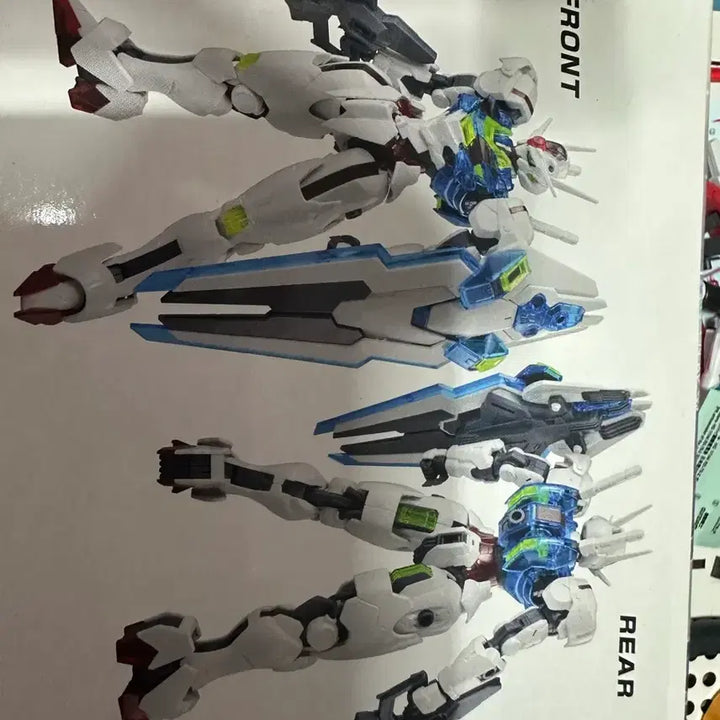[BUNJANG] Full Mechanics 1/100 Gundam Aerial Solid Clear Model Kit / 풀메카닉스 에어리얼 솔리드 클리어 건담