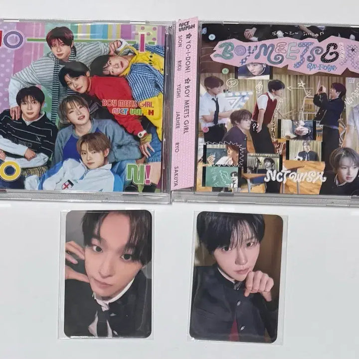 [BUNJANG] NCT WISH Yoizone Bomi Girl Group/Individual Opening Album Set (8 pcs) / 엔시티위시 요이돈 보밋걸 단체 개인반 개봉앨범 8장 양도