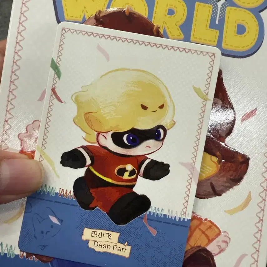 [BUNJANG] Pop Mart Dimoo Pixar Incredibles Keychain / [당일발송] 키링 팝마트 디무 픽사 - 인크레더블 대쉬