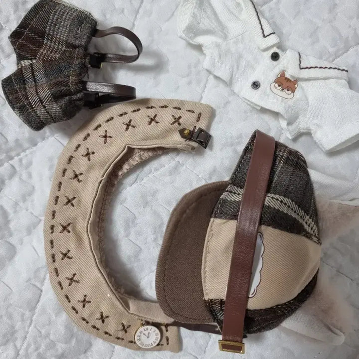 [BUNJANG] Triple Cream Squirrel Detective 10cm Doll Clothes / 트리플크림 다람쥐탐정 10cm 솜인형 옷