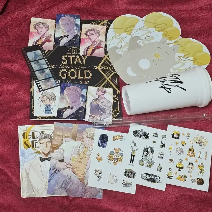 [BUNJANG] ởi the Stage Sung Hyun-jae Gold Stay Set / 내스급 성현제 골드스테이세트