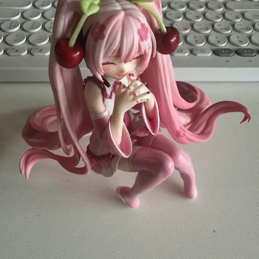 [BUNJANG] FURYU Sakura Miku "Smiling Miku" Figure / 2023 후류 사쿠라 미쿠 누들스토퍼 닛코리 눈웃음