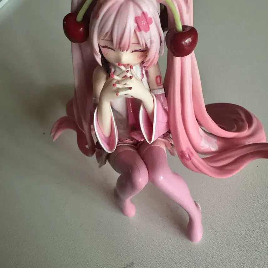 [BUNJANG] FURYU Sakura Miku "Smiling Miku" Figure / 2023 후류 사쿠라 미쿠 누들스토퍼 닛코리 눈웃음