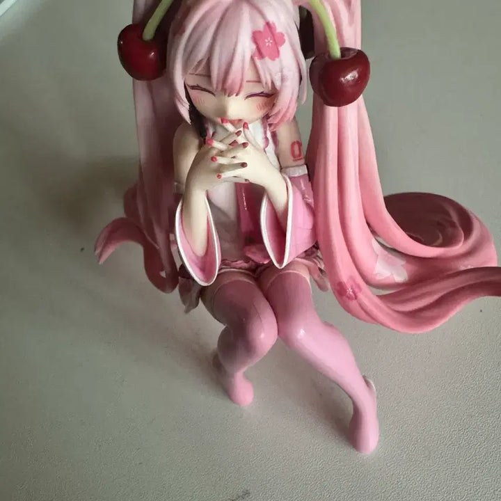 [BUNJANG] FURYU Sakura Miku "Smiling Miku" Figure / 2023 후류 사쿠라 미쿠 누들스토퍼 닛코리 눈웃음