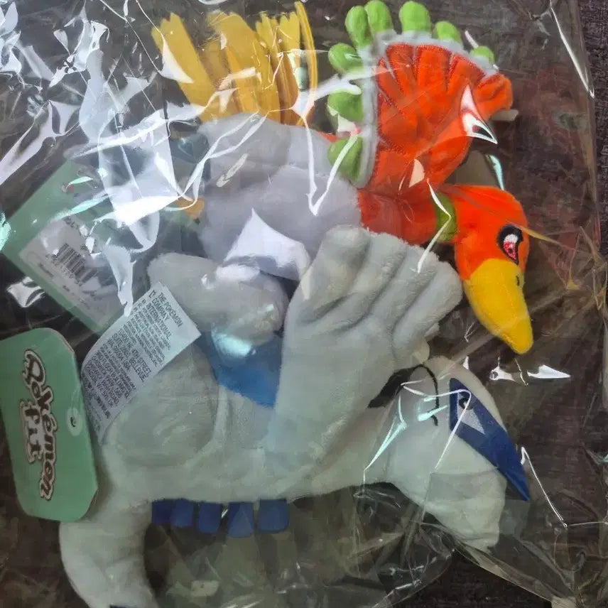 [BUNJANG] Pokemon Fit Dolls Lugia + Ho-Oh / 포켓몬스터fit인형 루기아+칠색조