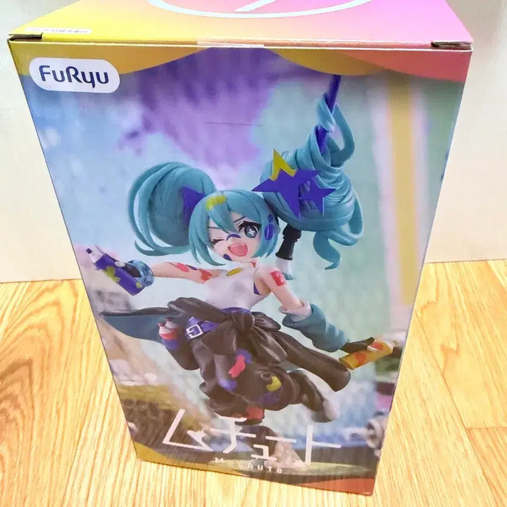 [BUNJANG] Hatsune Miku Vocaloid Project Sekai Another Color Paint Girl Ver. Figure (Sealed) / (미개봉,현물)trio-try-it 보컬로이드 하츠네 미쿠 피규어 프로세카 어나더 컬러 페인트 걸 ver.