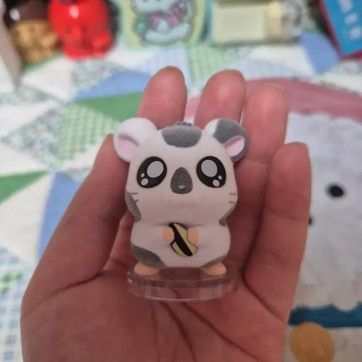 [BUNJANG] Hamutori Yammy Figure / 방가방가 햄토리 얌얌이 플로키 피규어