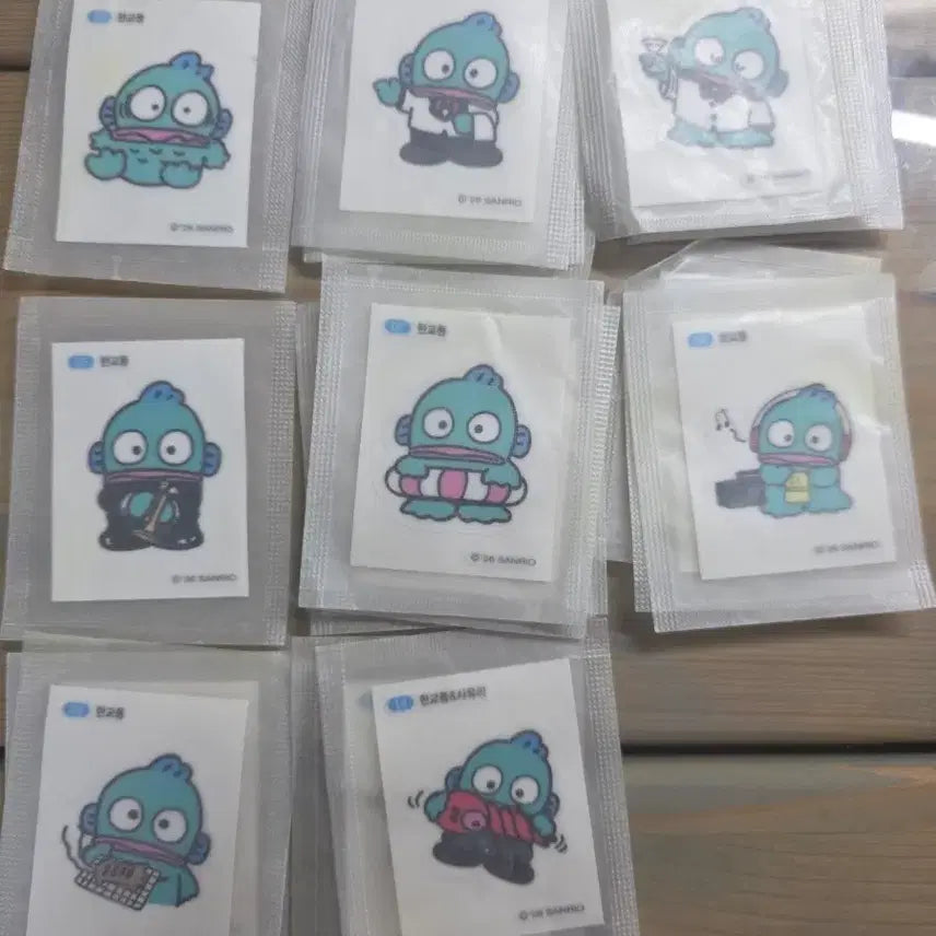 [BUNJANG] Hangyodon Jelly Sticker Collection / 한교동 젤리 띠부씰 띠부띠부 교환 판매