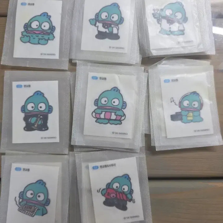 [BUNJANG] Hangyodon Jelly Sticker Collection / 한교동 젤리 띠부씰 띠부띠부 교환 판매