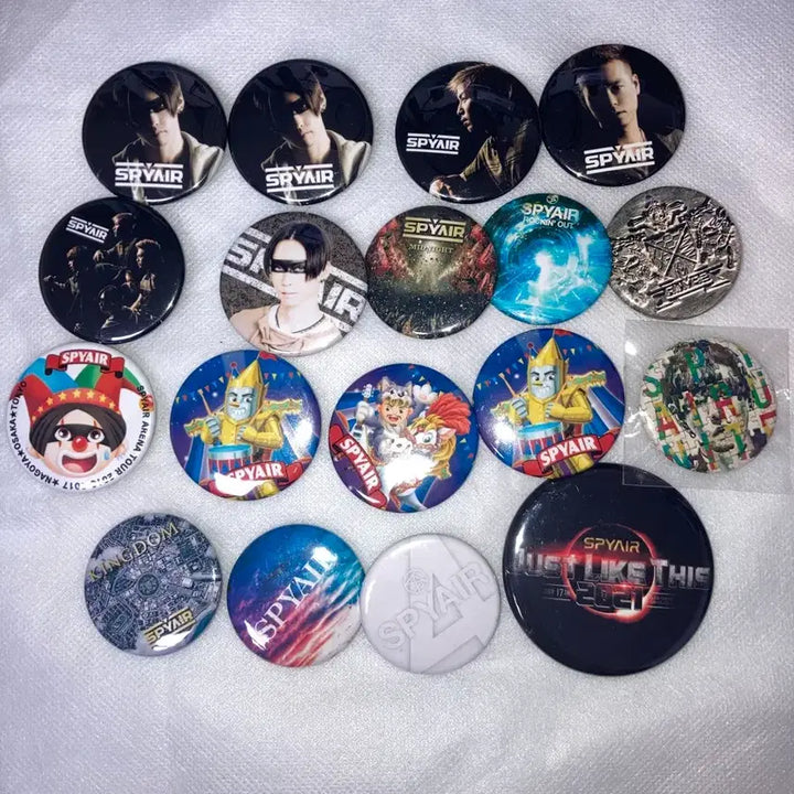 [BUNJANG] SPYAIR Goose Era Can Badges Bundle Set / Spyair 구스에 캔뱃지 이케모미켄타유지 저락디 타올 스파이에어 DVD CD 앨범오렌지티켓팅양도