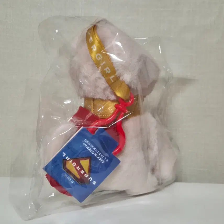 [BUNJANG] Supergirl Krypt Chup Chup Exhibition Doll Keychain / 슈퍼걸 크립토 챱츄 상영회 인형 키링