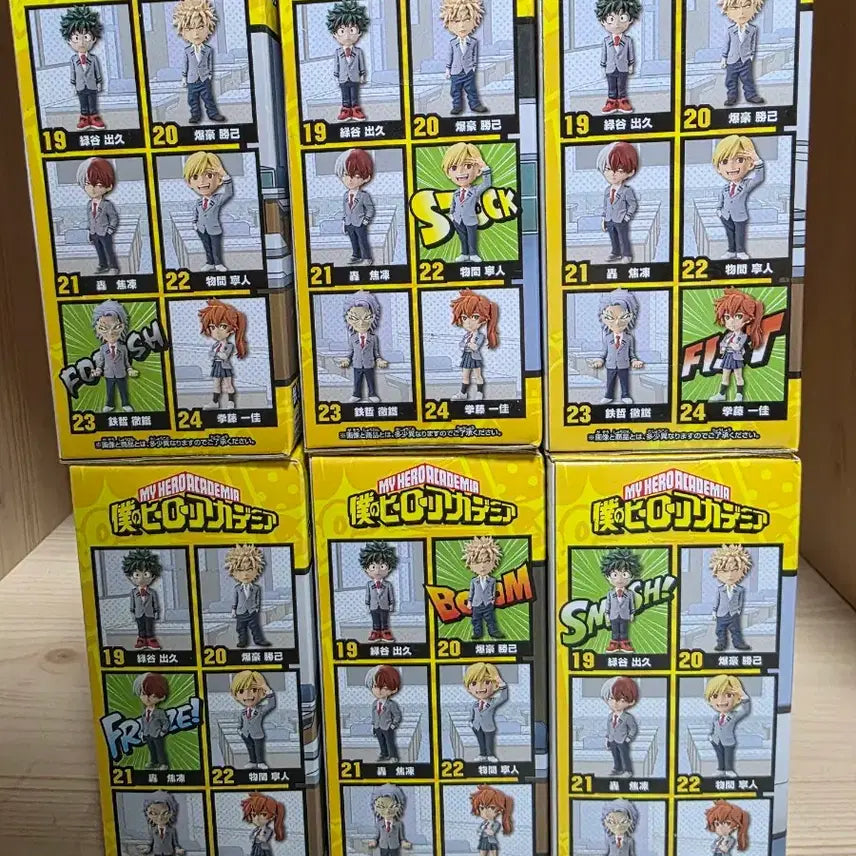 [BUNJANG] My Hero Academia World Collectable Figure Vol. 4 (Set of 6) / (정품,미개봉)나의 히어로 아카데미아 월드 콜렉터블 피규어 vol.4