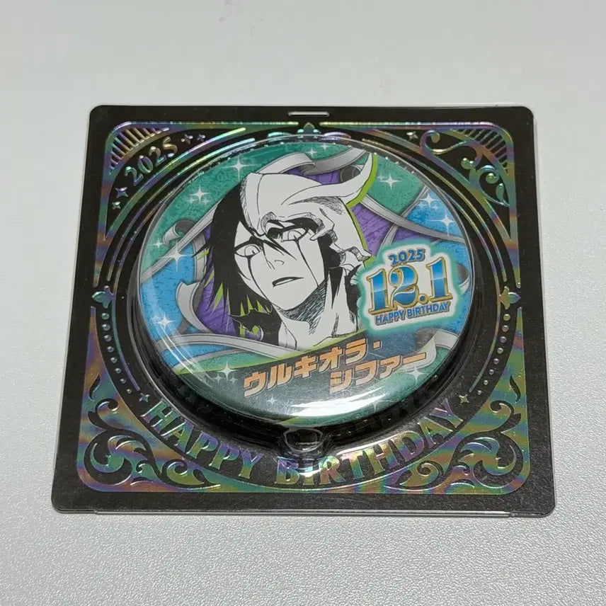 [BUNJANG] Bleach Urquiorra Birthday Badge Jump Shop 2025 / 블리치 점프샵 우르키오라 생일뱃지 2025