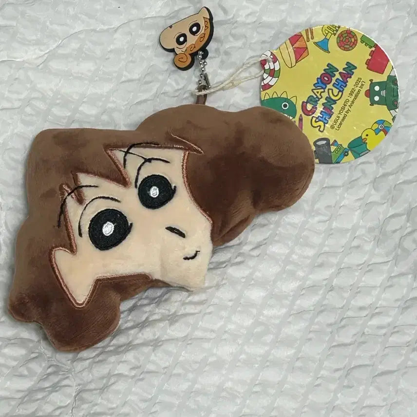 [BUNJANG] Crayon Shin-chan Missae Park Pouch &amp; Keychain Set / 택0,새상품) 짱구 조연시리즈- 봉미선 파우치 키링