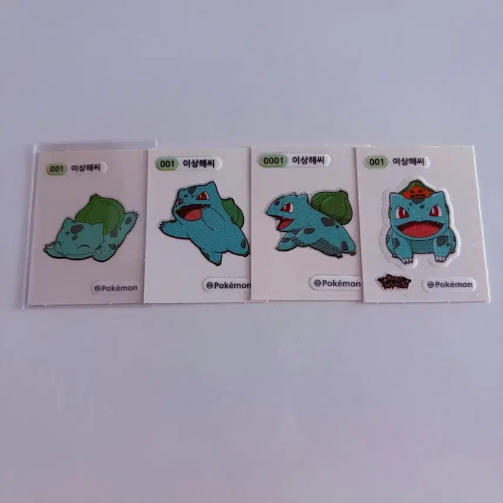 [BUNJANG] Pokemon Oddish Sticker Set / 포켓몬 띠부씰 이상해씨 세트