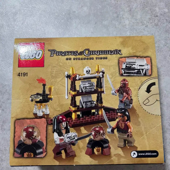 [BUNJANG] LEGO 4191 Caribbean Pirate Captain&