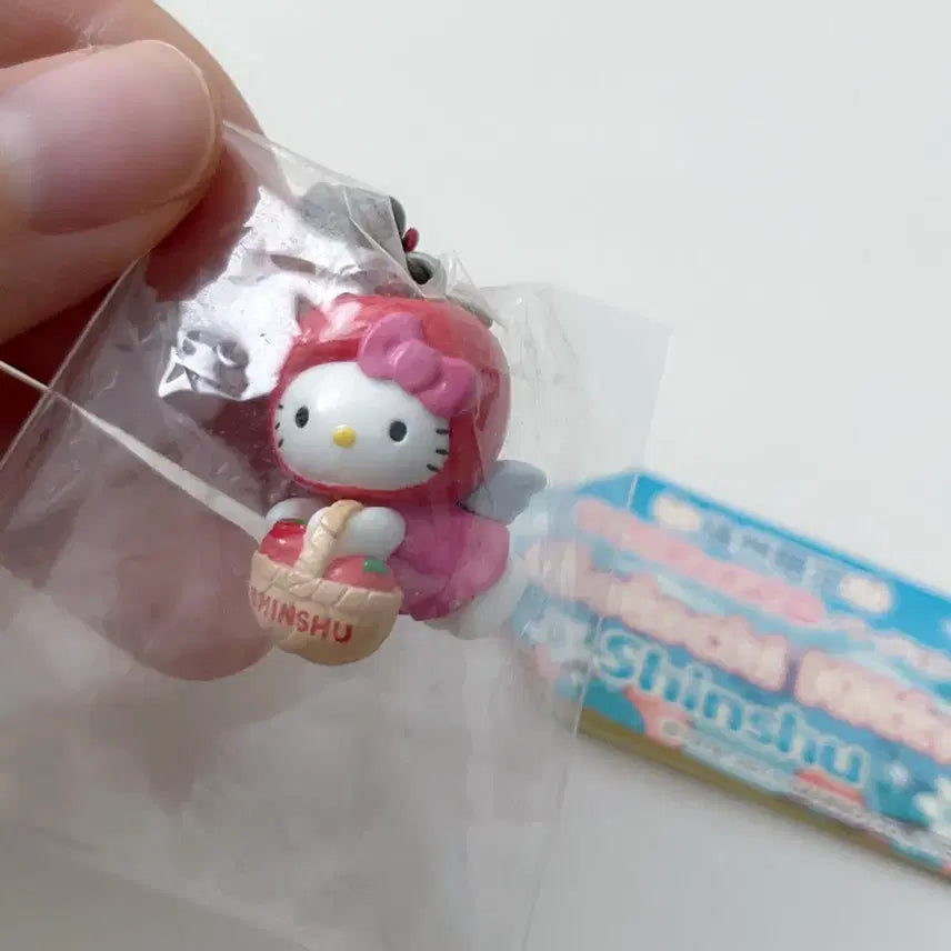 [BUNJANG] Sanrio Hello Kitty Classic Strap Shinshu Limited Apple Kitty / 미개봉) 헬로키티 고전 스트랩 신슈 한정 사과키티