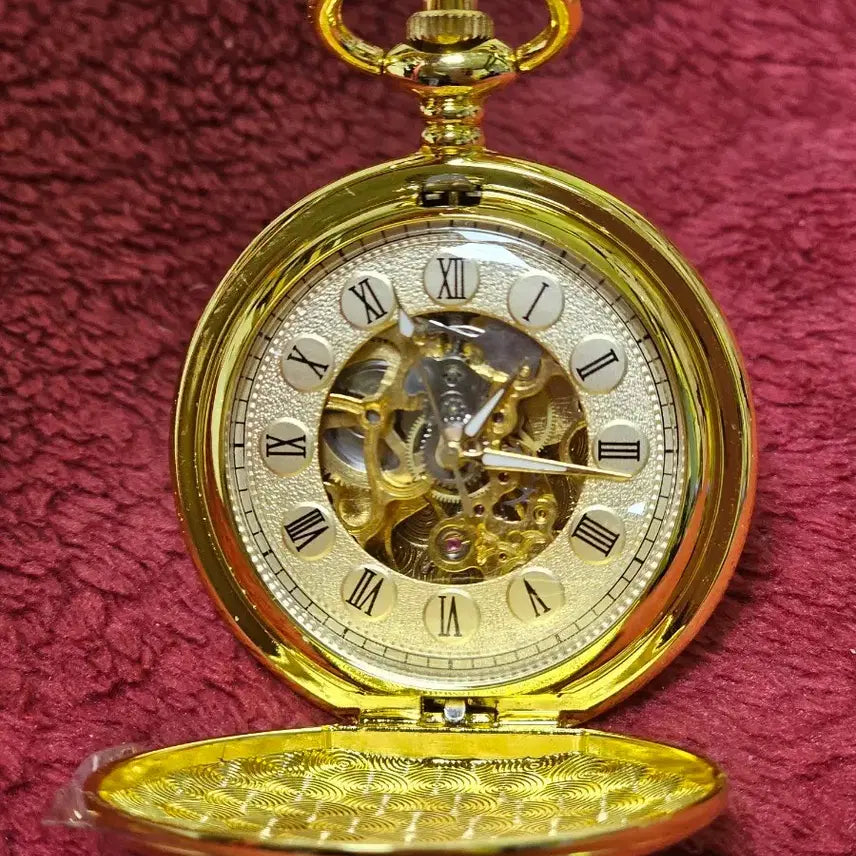 [BUNJANG] Love Unholic "The Grandmaster" Se Seong Gold Pocket Watch / 내스급 세성 골드 회중시계