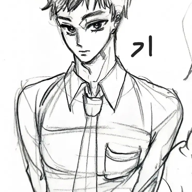 [BUNJANG] Custom Hand-Drawn Art Commission / 손그림 커미션