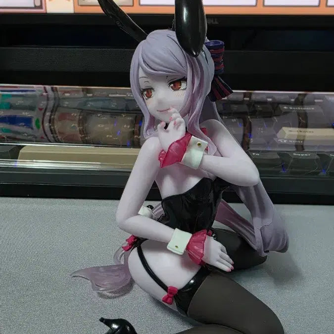 [BUNJANG] Taito Overlord Albedo Bunny Ver. Desktop Cute Figure / 타이토 데스크탑 큐트 오버로드 샤르티아 버니ver.