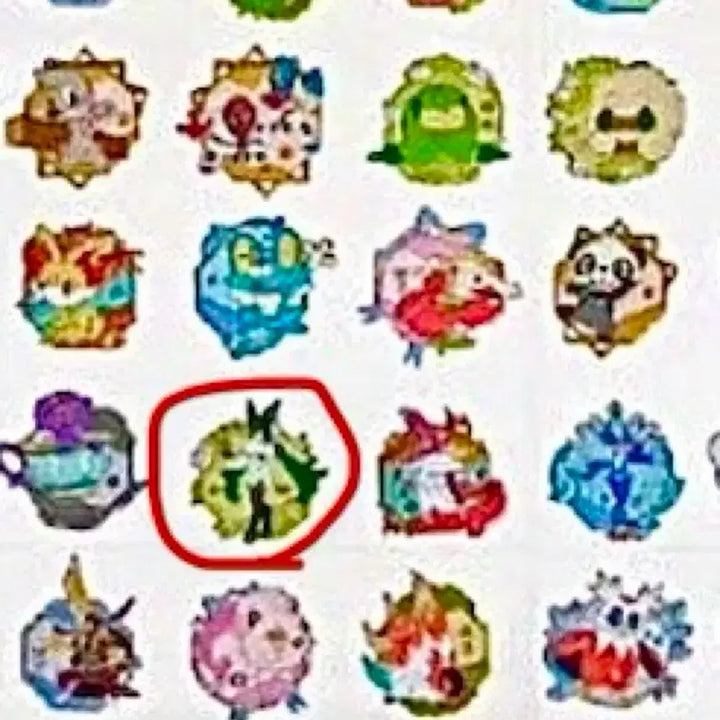 [BUNJANG] Pokemon 30th Anniversary Metal Badge Mascarana / 포켓몬 30주년 메탈뱃지 마스카나